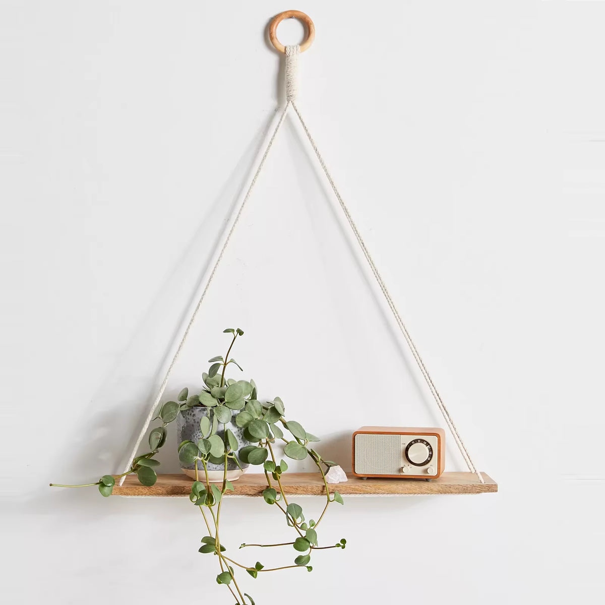 Hanging Boho Shelf for Plants 