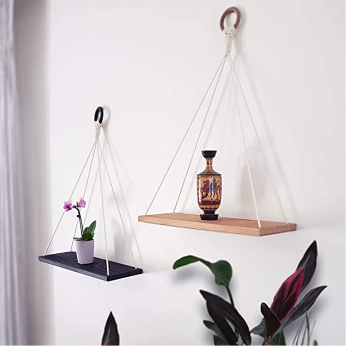 Hanging Boho Shelf for Plants 