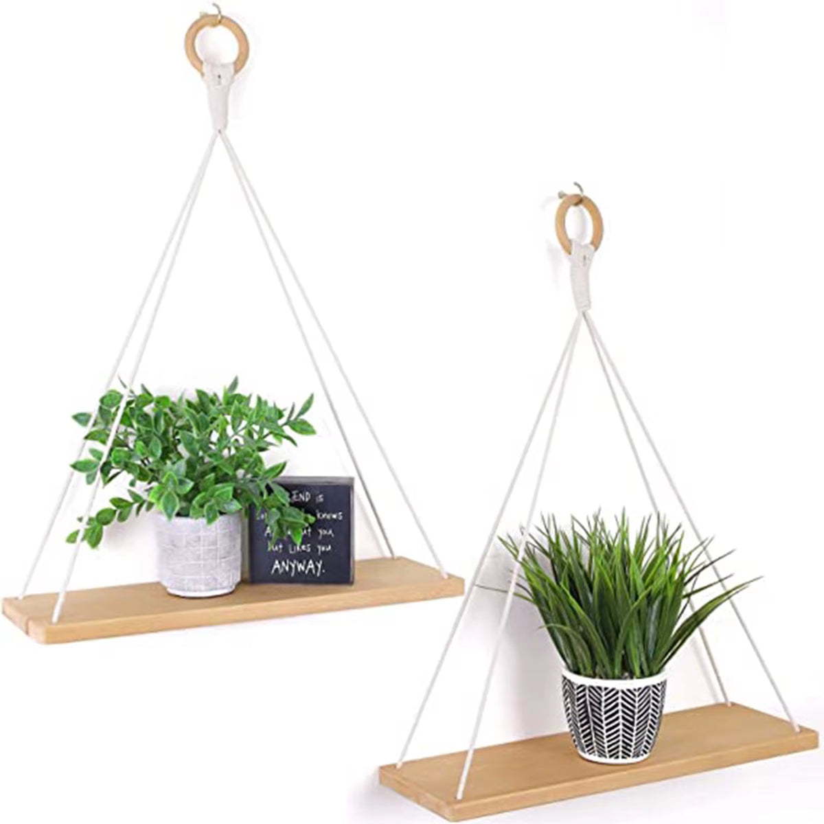 Hanging Boho Shelf for Plants 